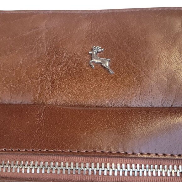 Ashwood Womens Genuine Leather Tote Bag In Brown - Picture 13 of 16